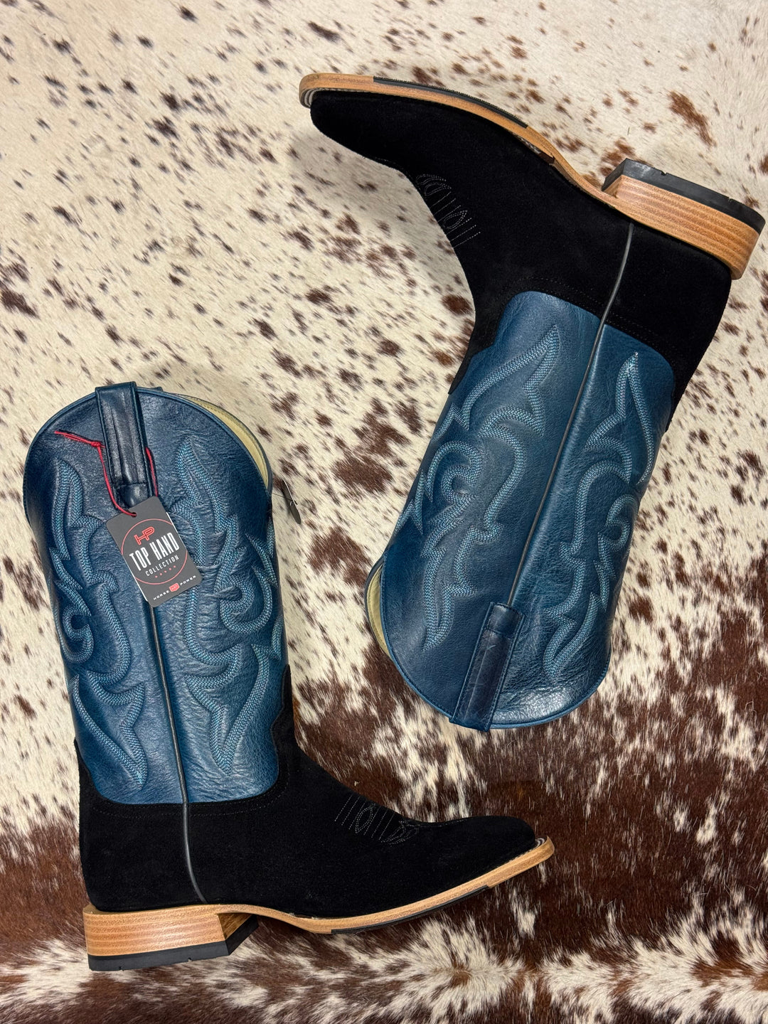 Horse Power Top Hand | Black Suede Boot