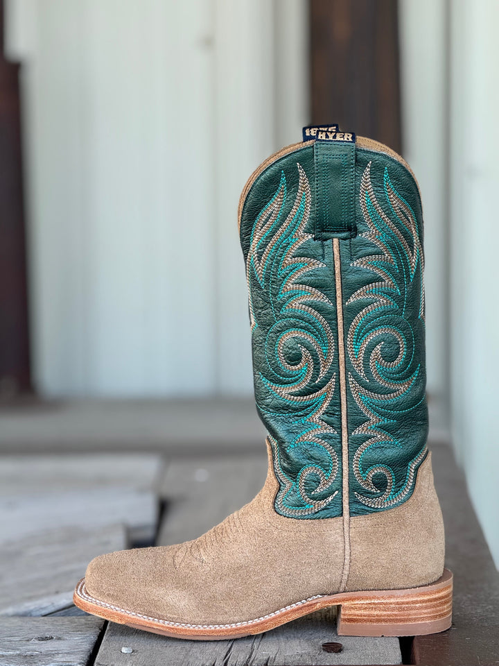 HYER Boot Co. | Salina Sand Roughout Boot | Side View
