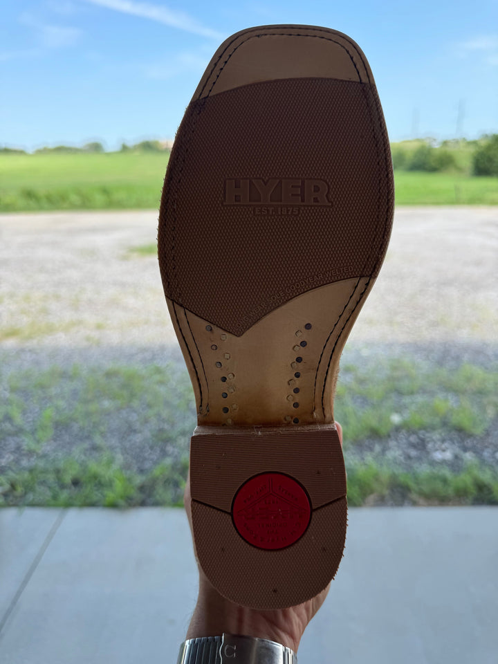 HYER Boot Co. | Salina Sand Roughout Boot | Hybrid Sole