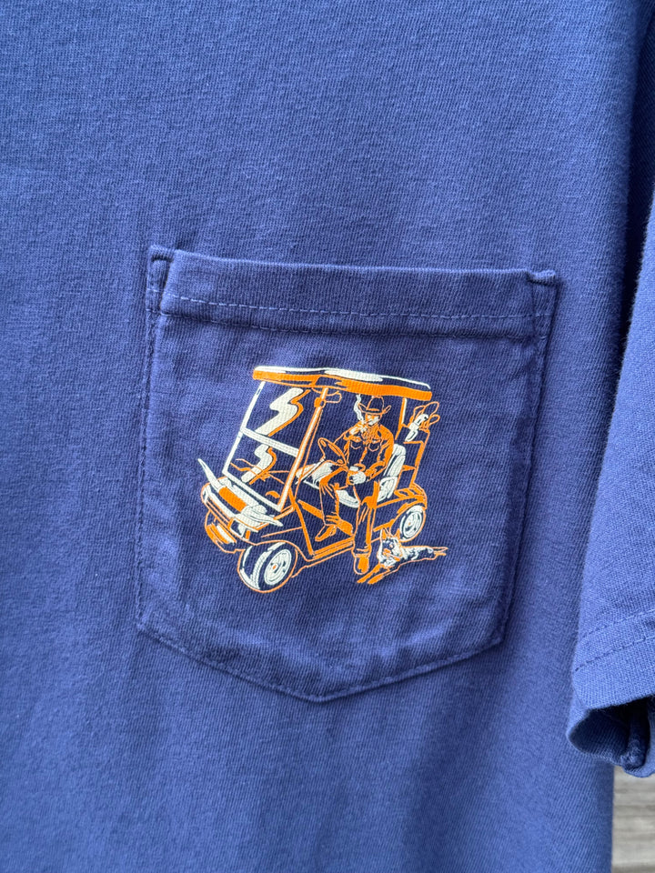 Outpost Dog at the Turn Pocket T-Shirt 