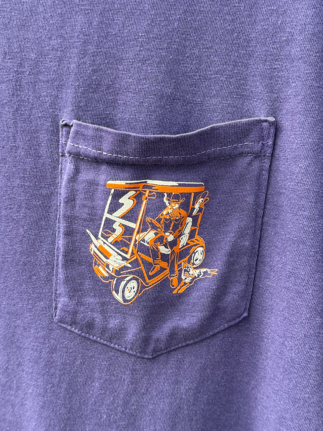 Outpost Dog at the Turn Pocket T-Shirt 