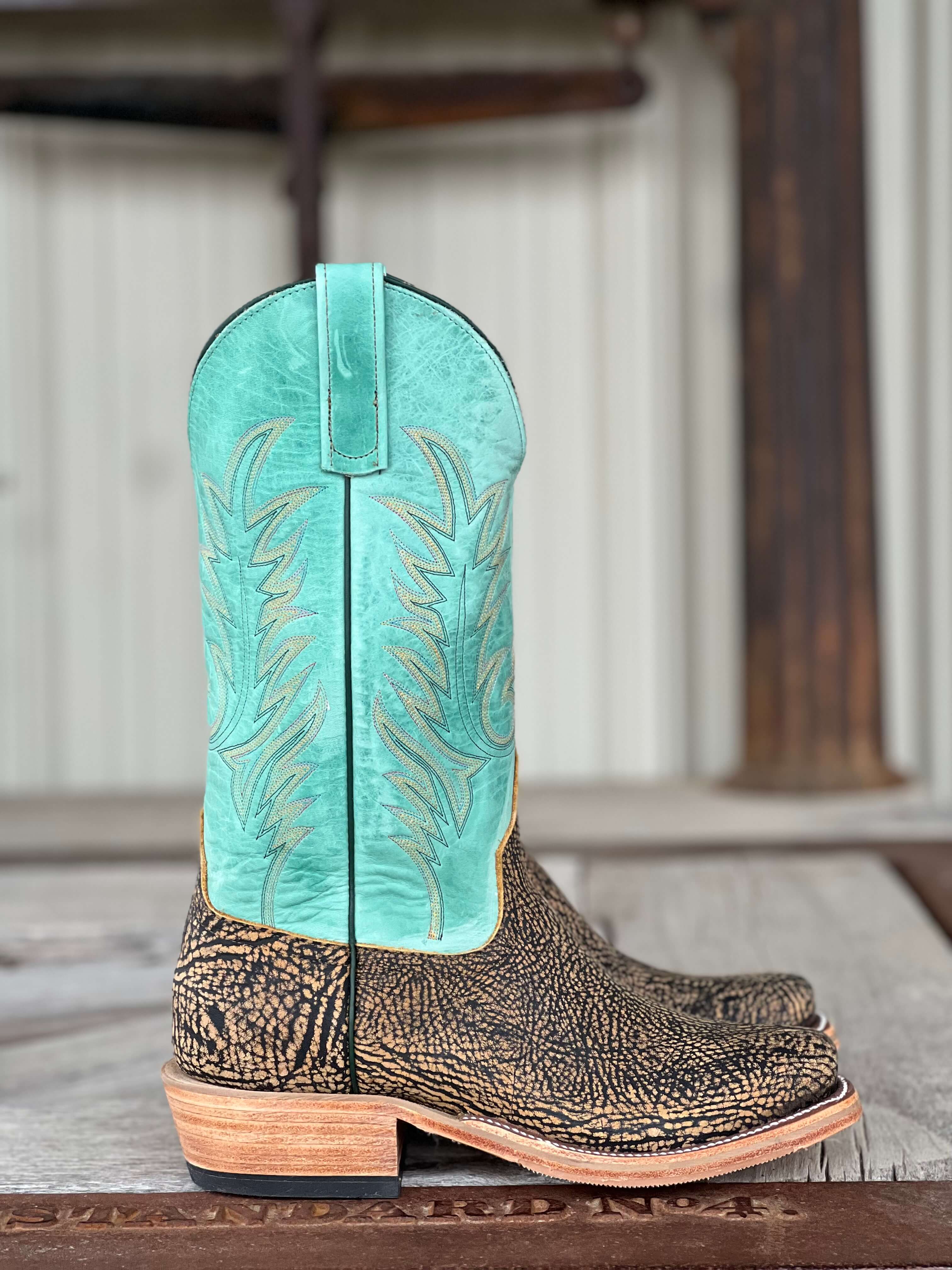 Anderson Bean | Mocha Shrunken Shoulder Boot – Outpost Western Store