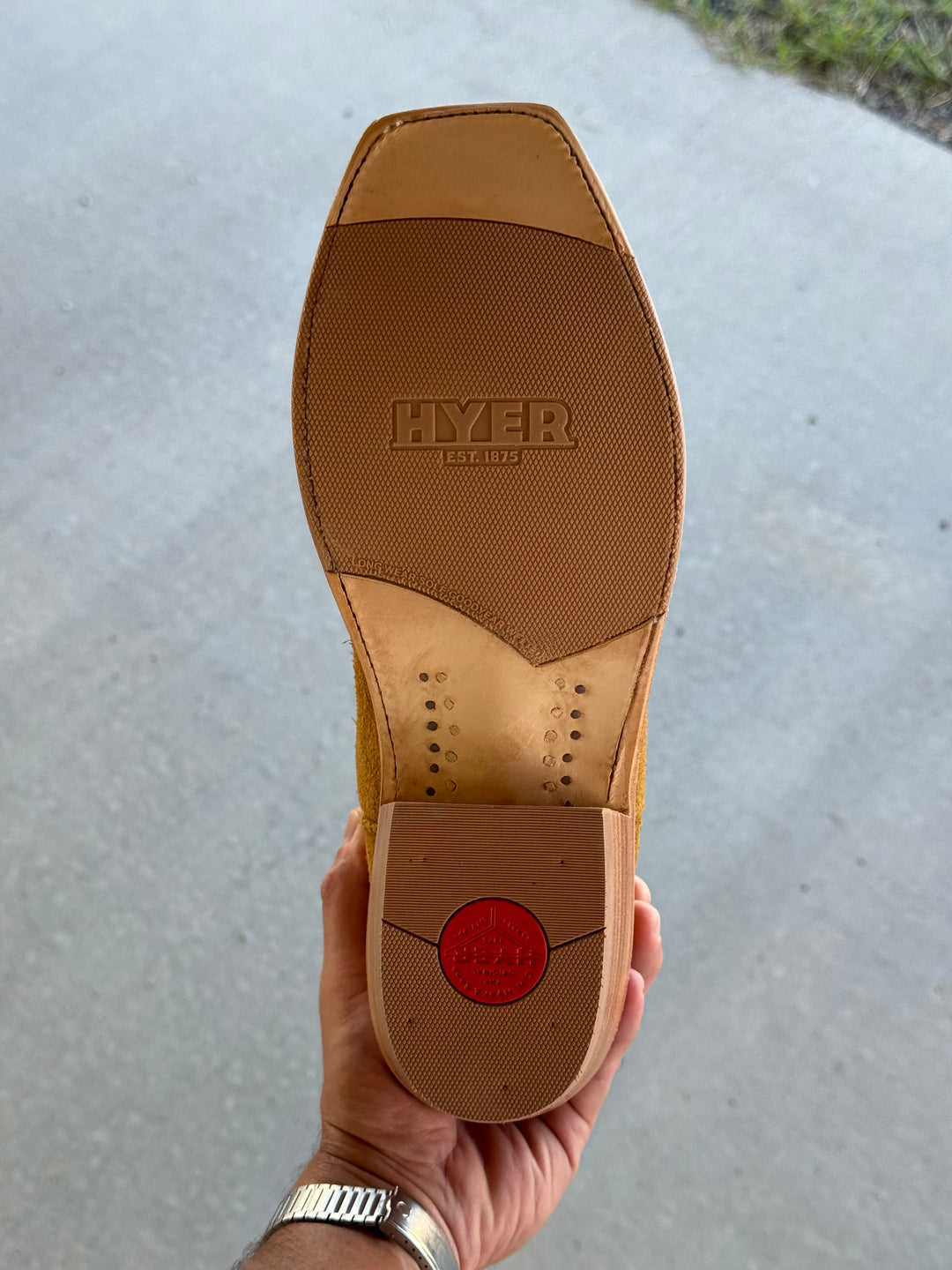 HYER Boot Co. | Caldwell Roughout Boot | Hybrid Sole
