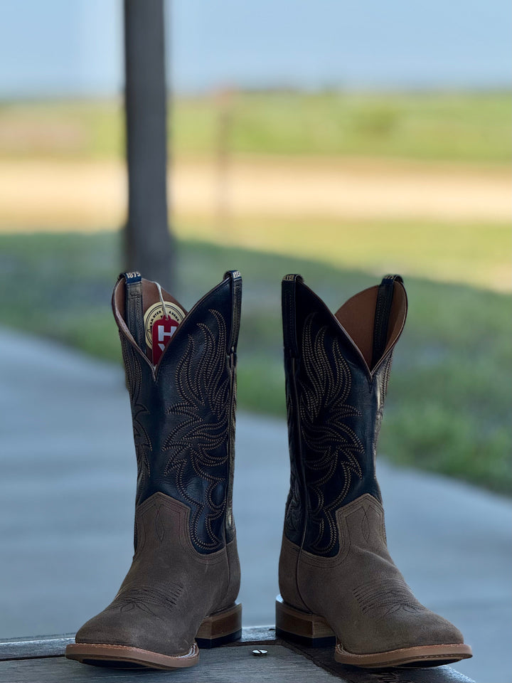 HYER Boot Co. | Axtell Taupe Suede Boot