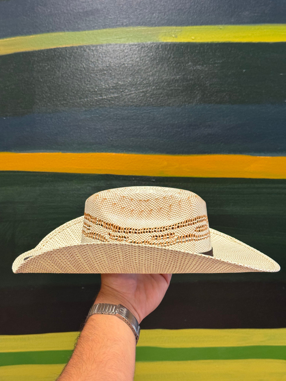 Alamo Hats | Infant Bangora Straw Hat | Side View