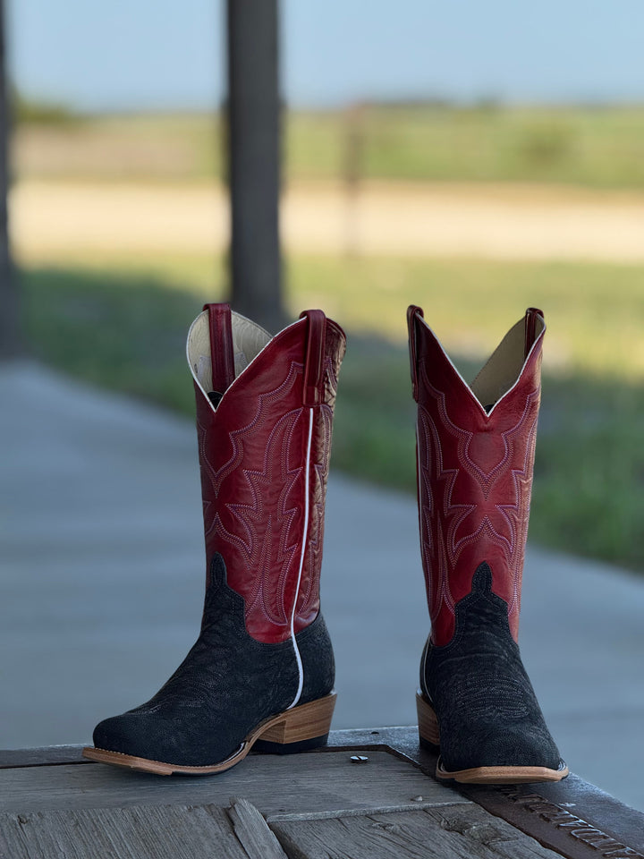 Horse Power Top Hand | Grey Safari Elephant TK Toe Boot