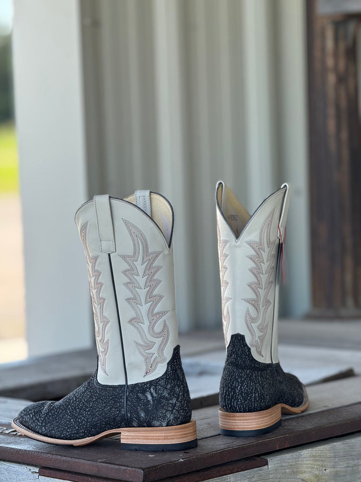 Horse Power Top Hand | Grey Safari Elephant Boot | Back View