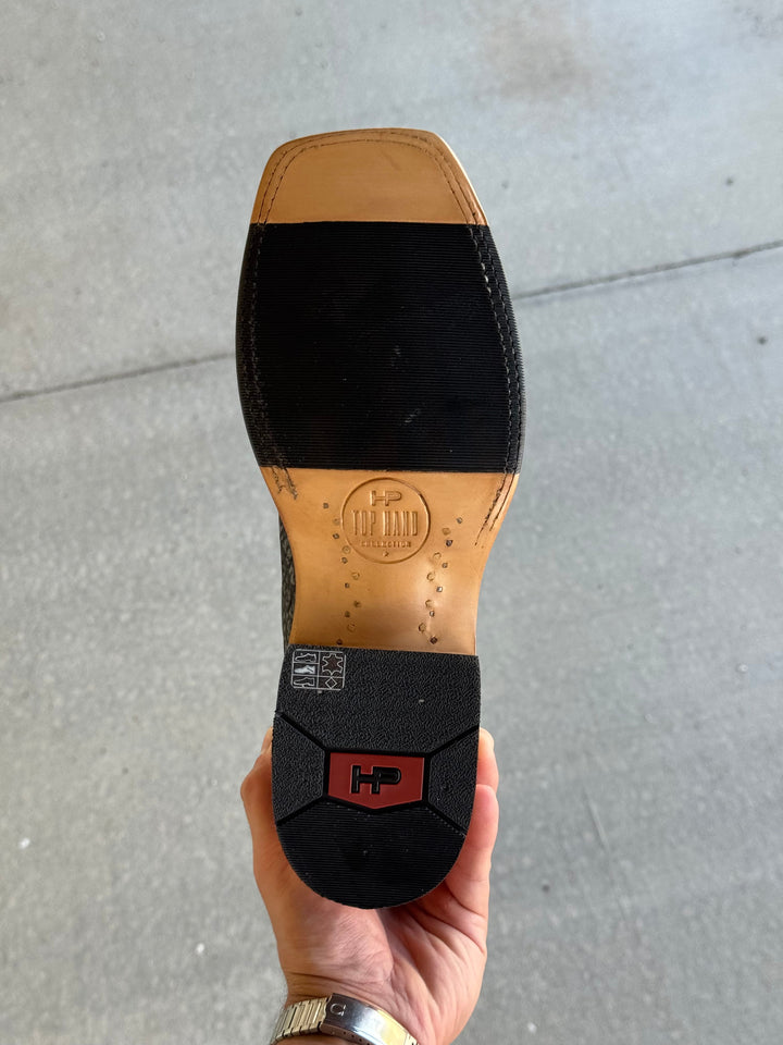 Horse Power Top Hand | Grey Safari Elephant Boot | Hybrid Sole