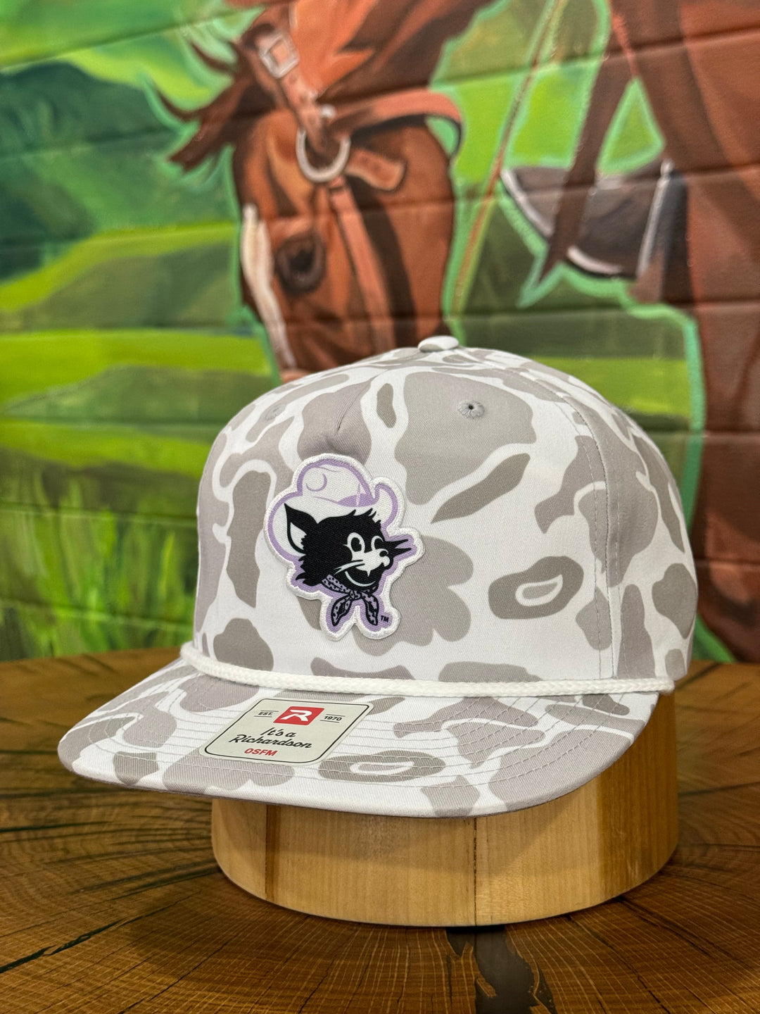 Cowpuncher Willie Blizzard Duck Camo Rope Cap