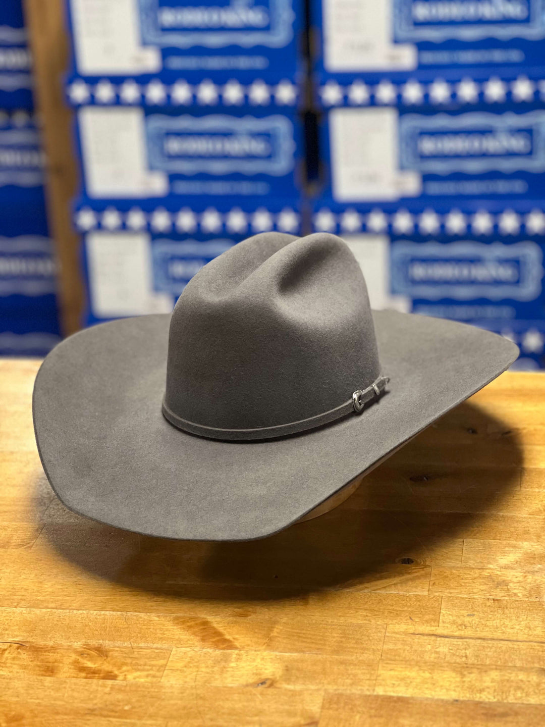 Rodeo King | Top Hand 7X Slate Felt Cowboy Hat