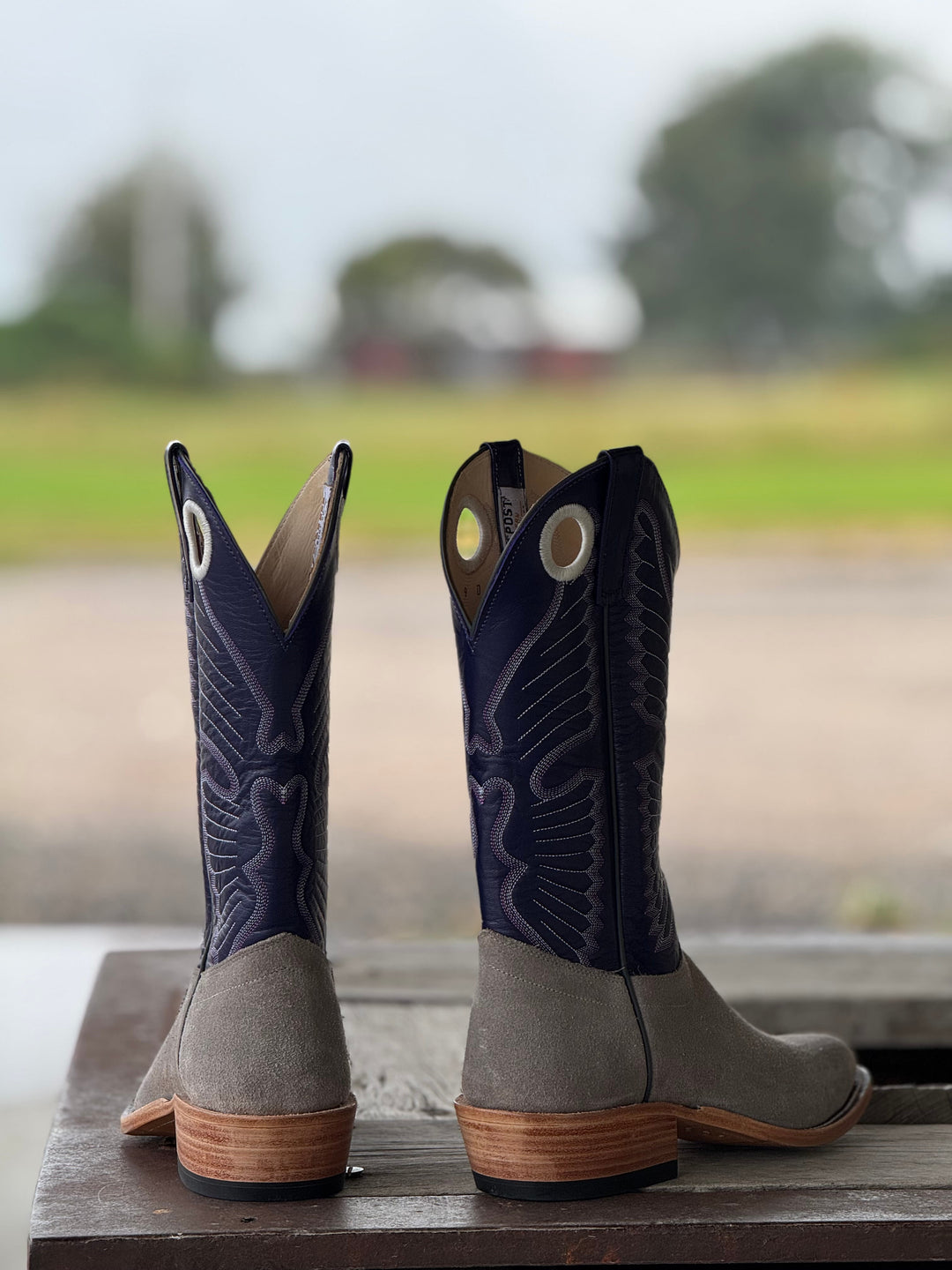 Anderson Bean | Smoked Bacon J Toe Boot | Back View