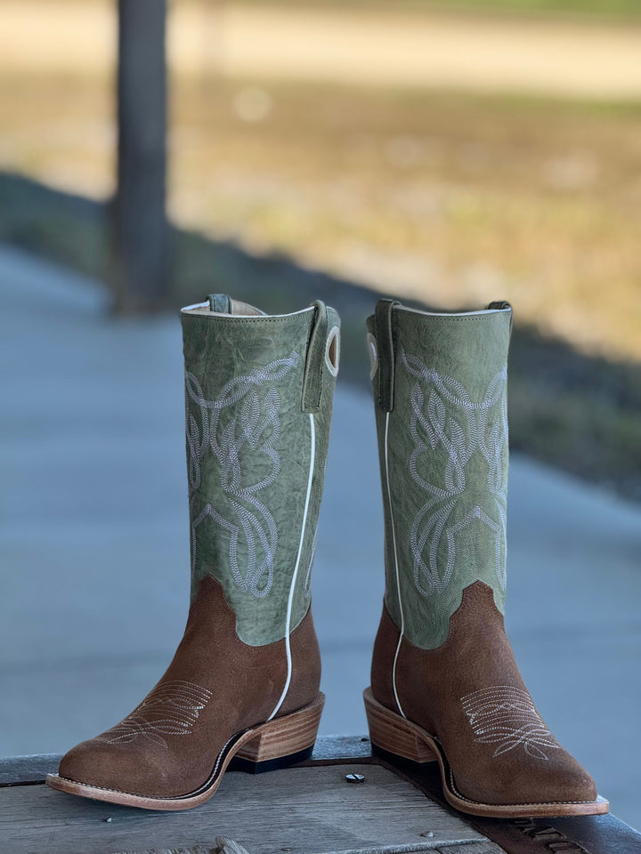 Olathe Boot Co. | Dune Roughout J Toe Boot