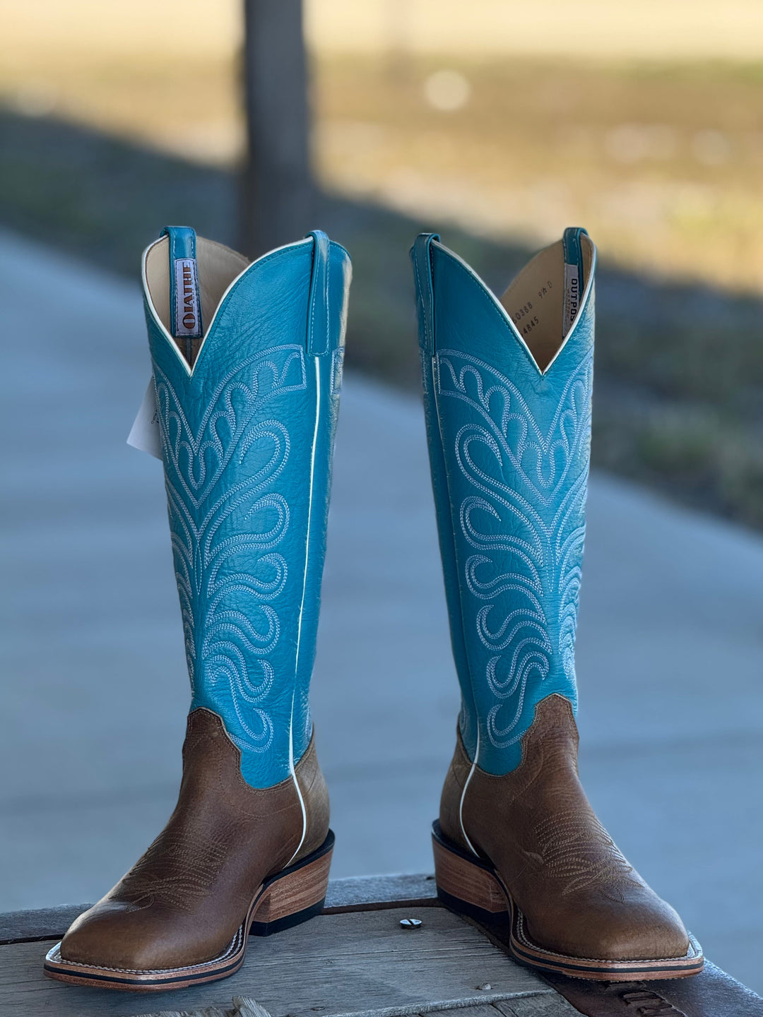 Olathe Boot Co. | Distressed Bison Boot