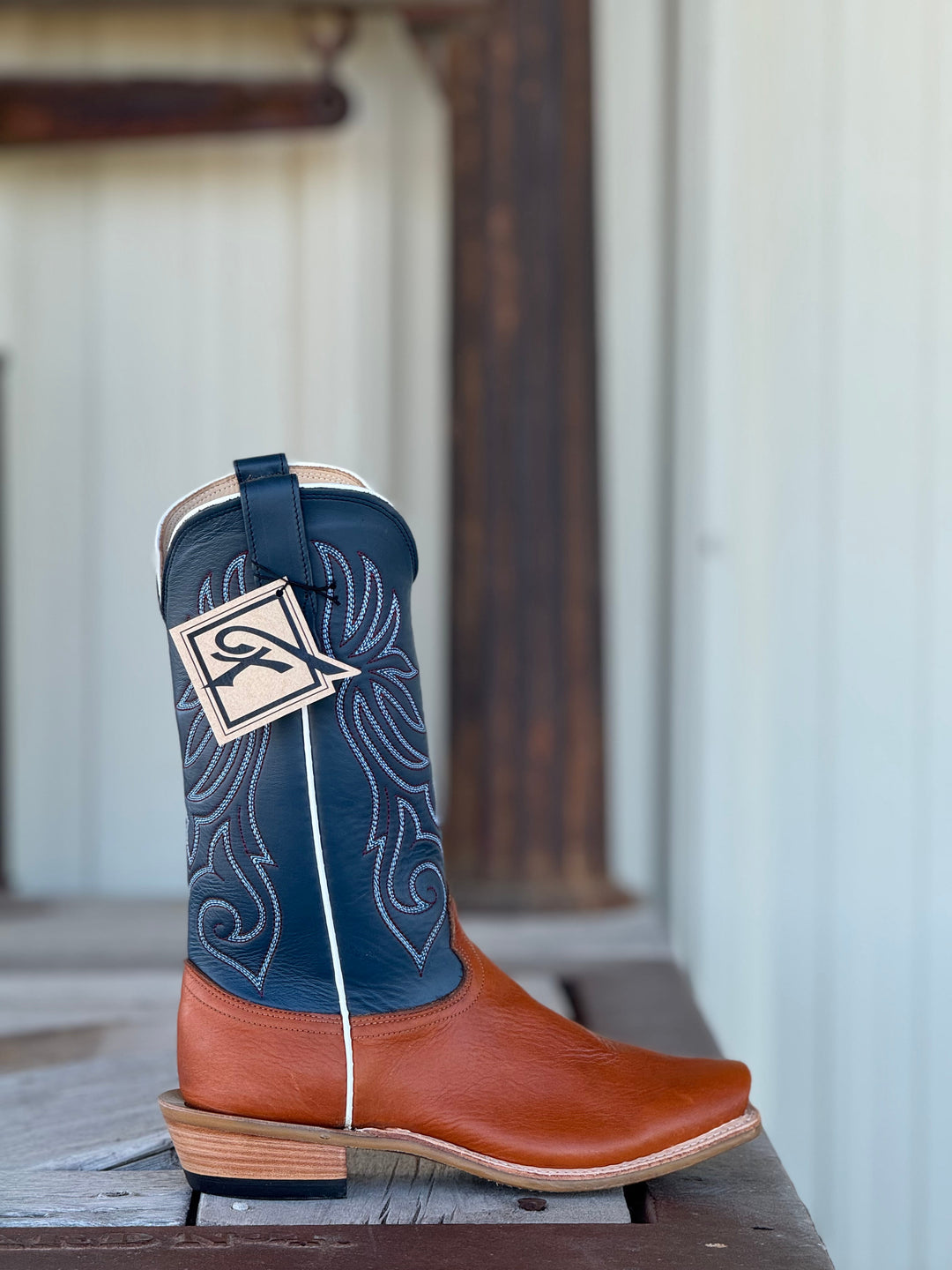 Fenoglio Boot Co. | Russett Boomer Boot | Side View