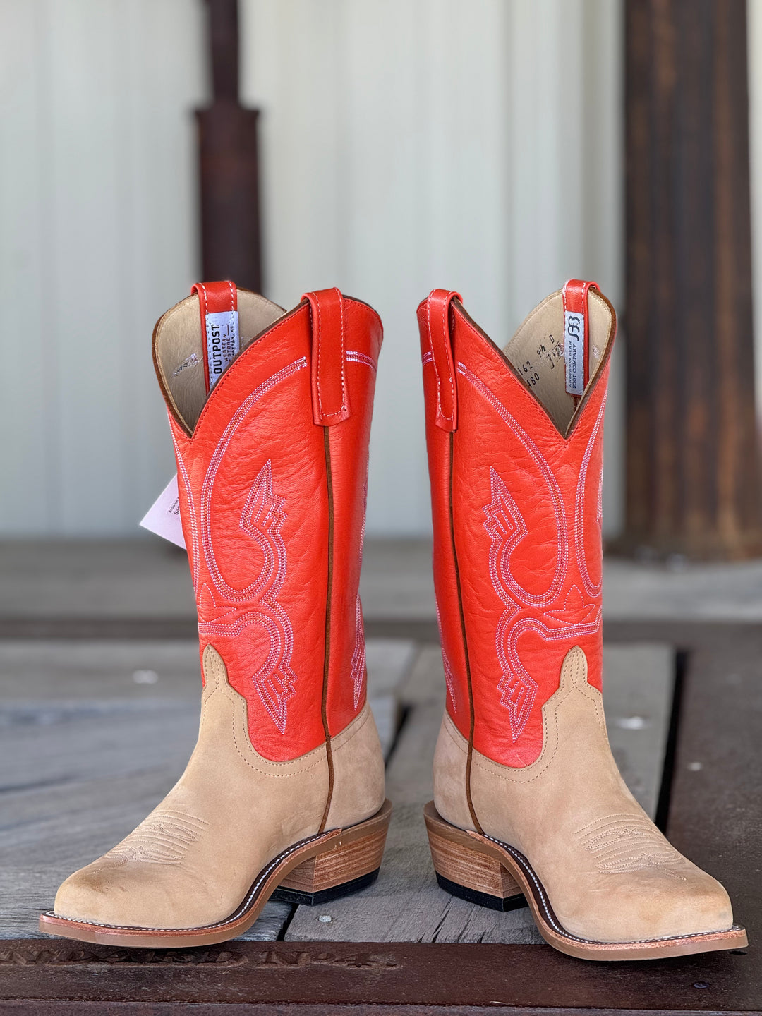 Anderson Bean | Teak Crazyhorse Cutter Toe Boot