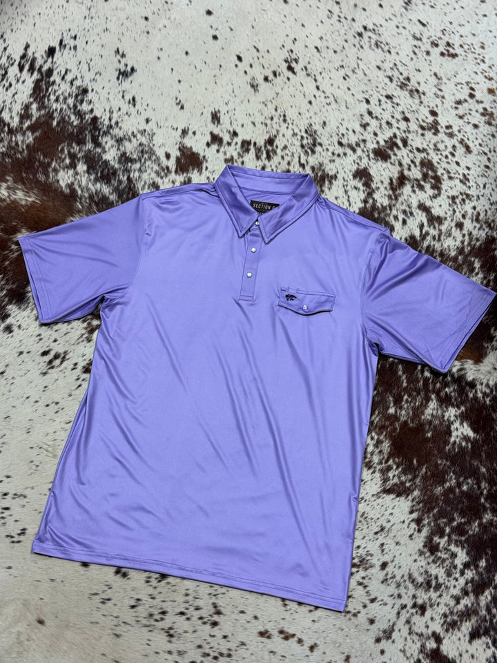 Powercat Pearl Snap Shirt | Lavender