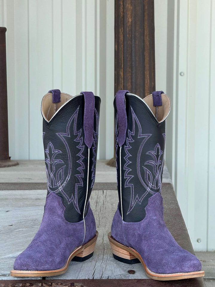 Fenoglio Boot Co. | Grape Roughout Boot