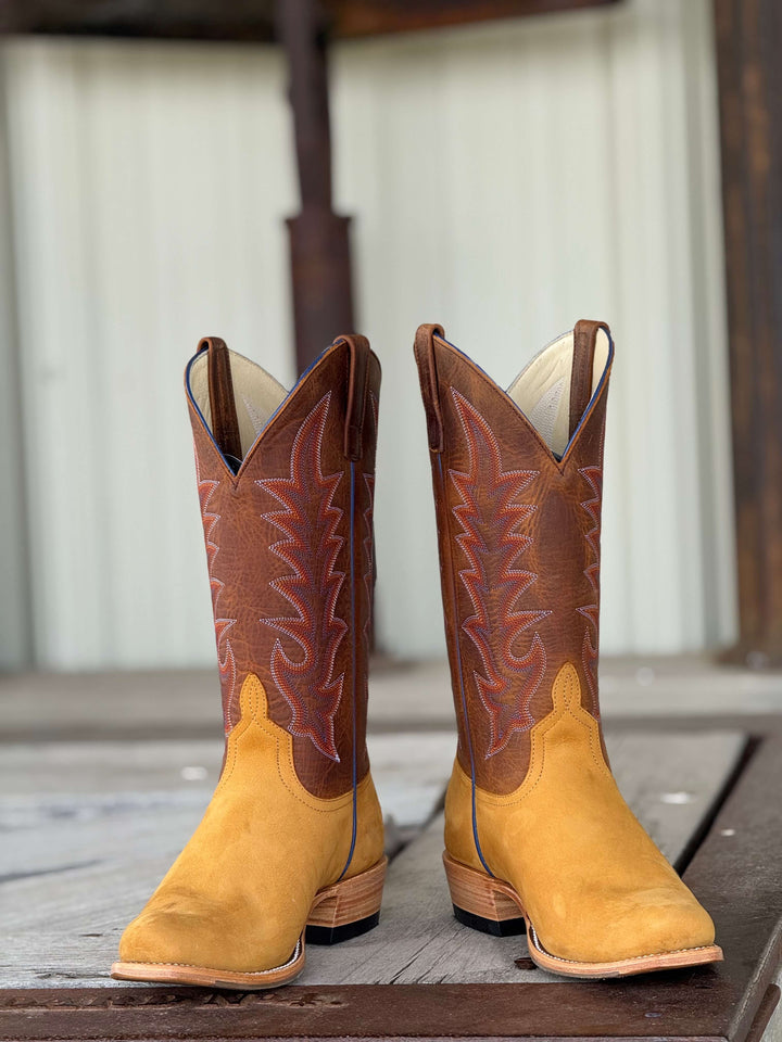 Horse Power Top Hand  | Wheat Waterbuck KS Toe Boot