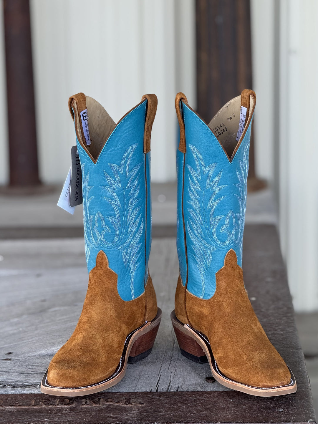Anderson Bean | Rust Crazyhorse SQ Toe Boot