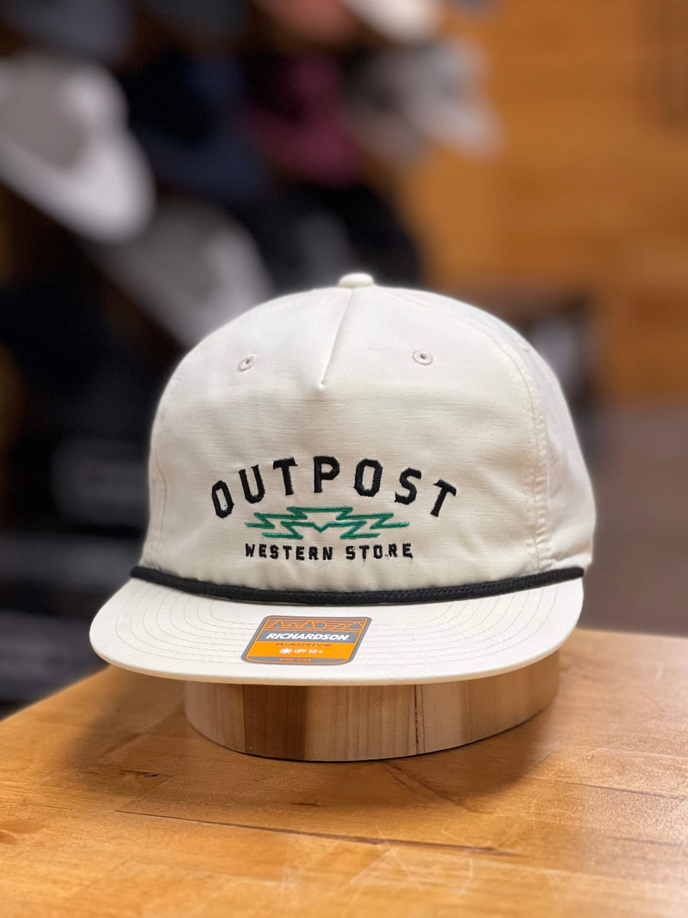 Outpost Sunrise Richardson Rope Cap Green