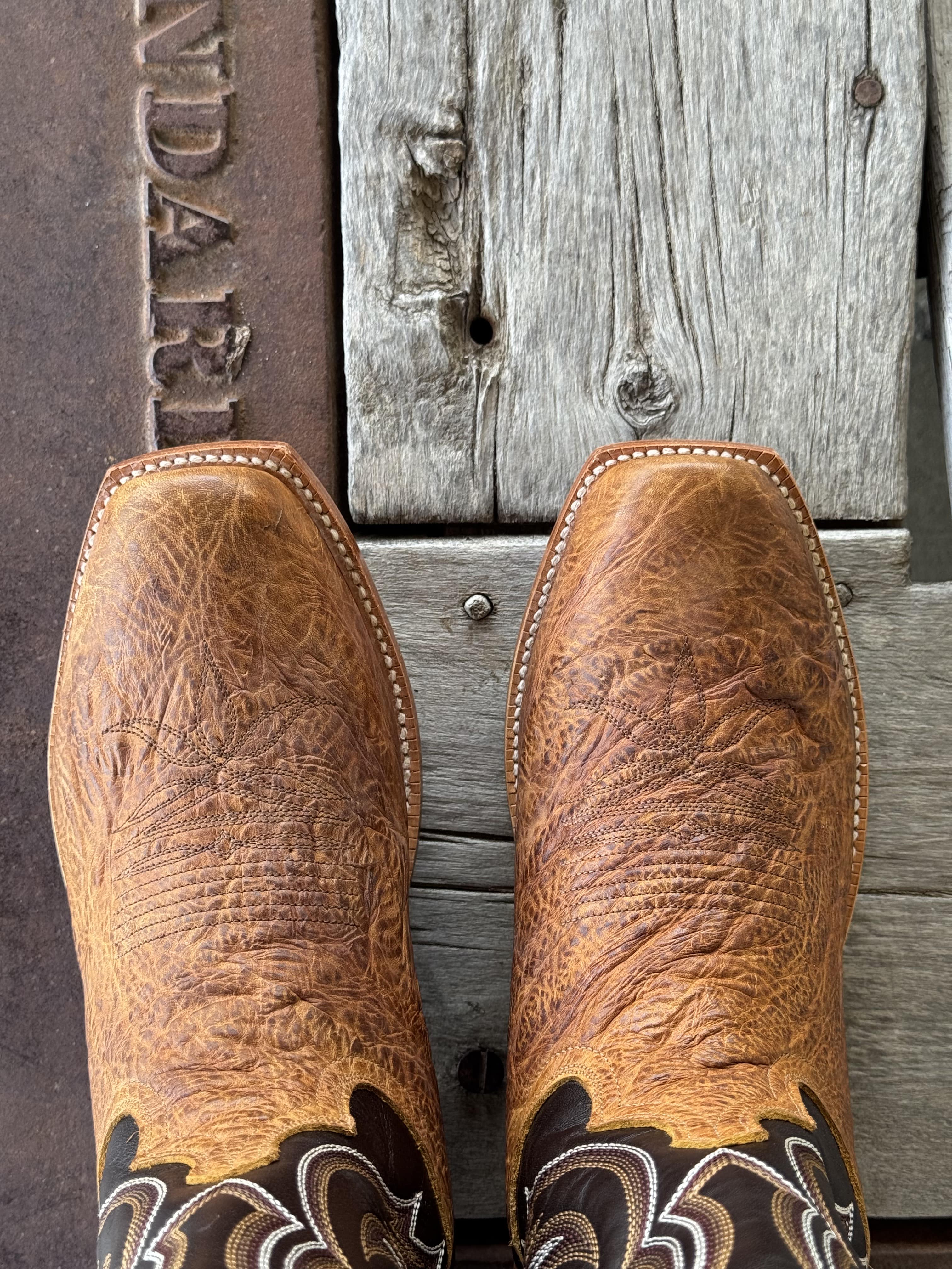 HYER Boot Co. | Riley Tan Oiled Shrunken Shoulder Boot – Outpost