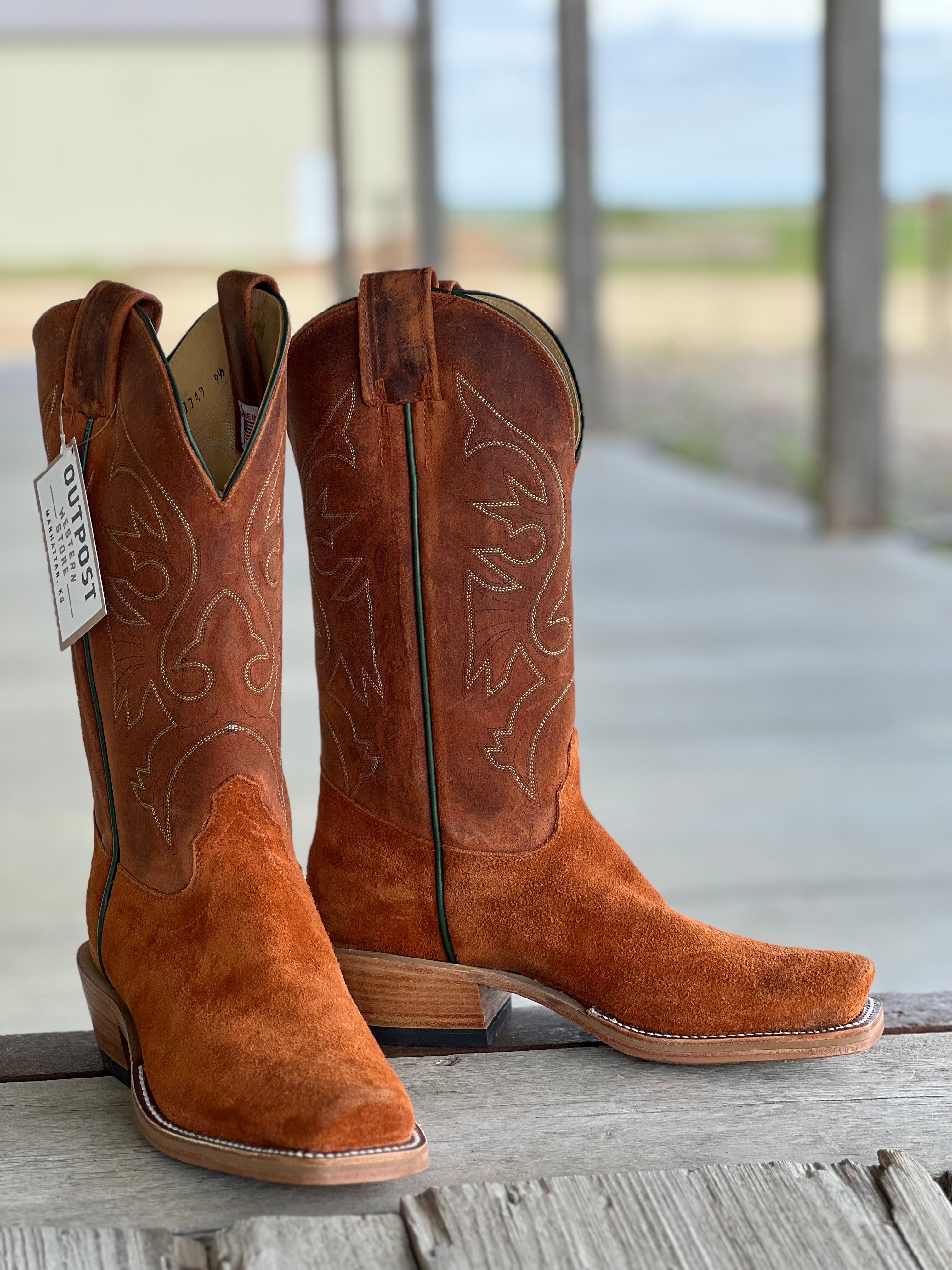 Olathe Boot Co. | Rosewood Kudu Boot – Outpost Western Store