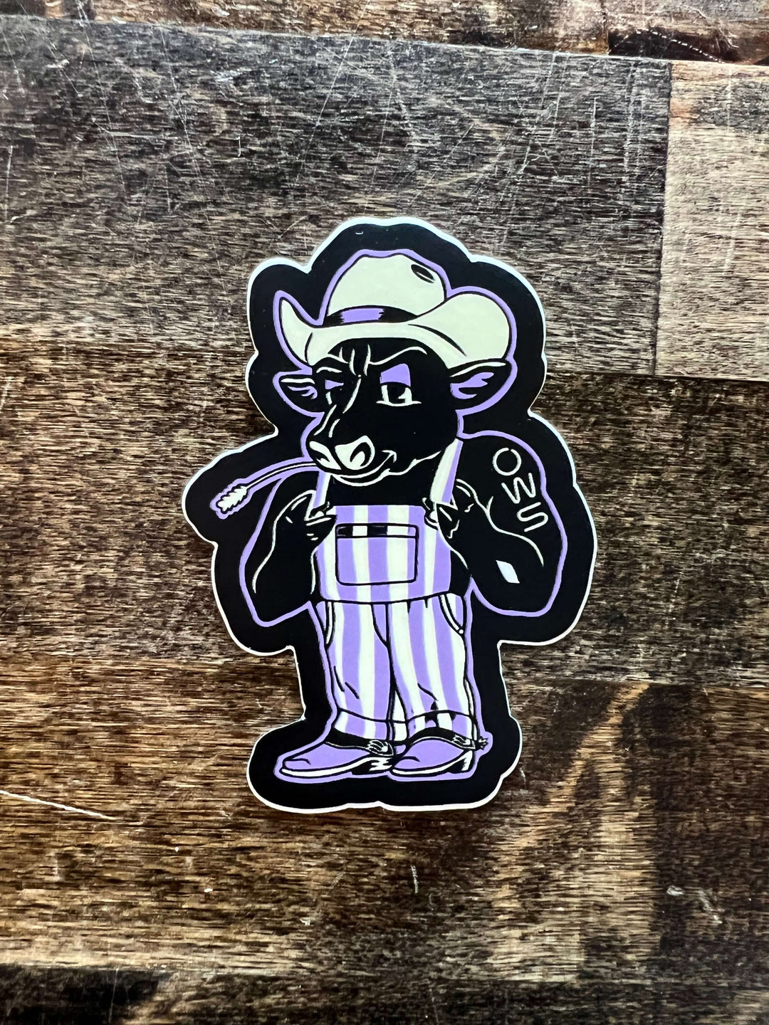 Outpost | Bull with Overalls Sticker