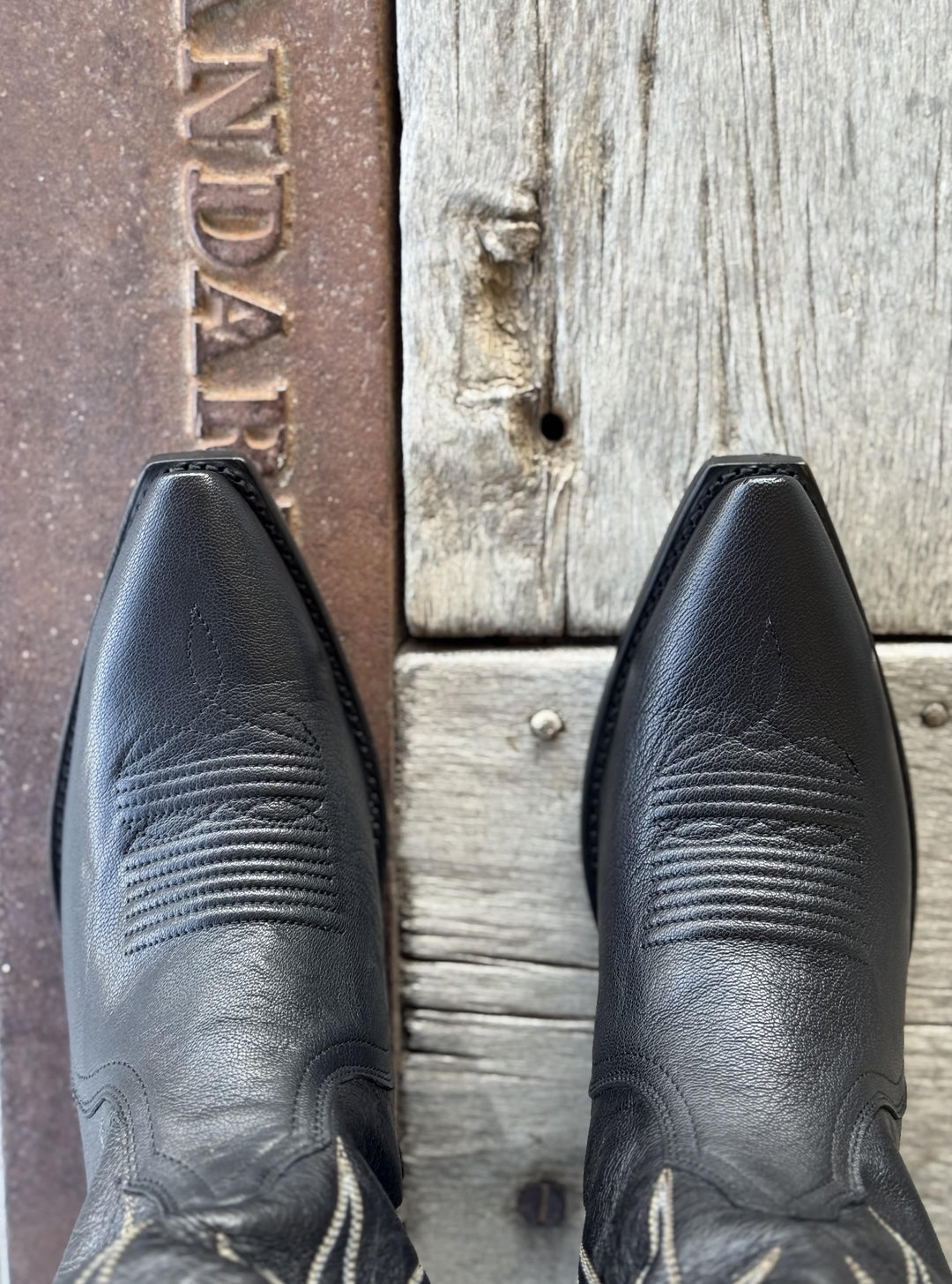 Tecovas | The Loretta Boot Midnight | Toe View
