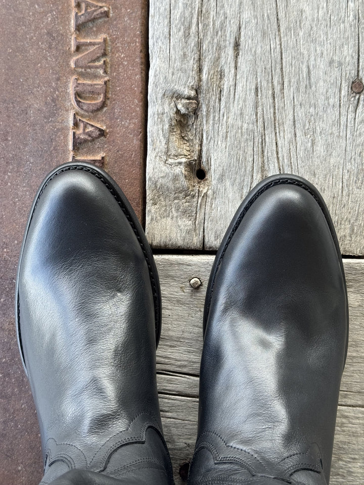 Tecovas | The Earl Boot Midnight | Toe View