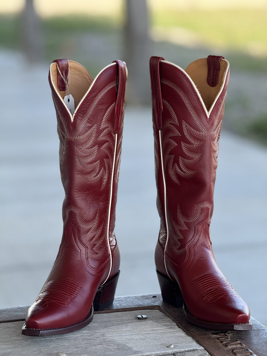 Tecovas | The Annie Boot Scarlet