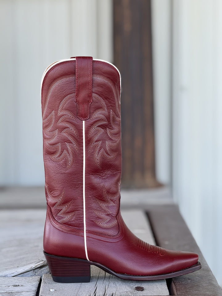 Tecovas | The Annie Boot Scarlet | View