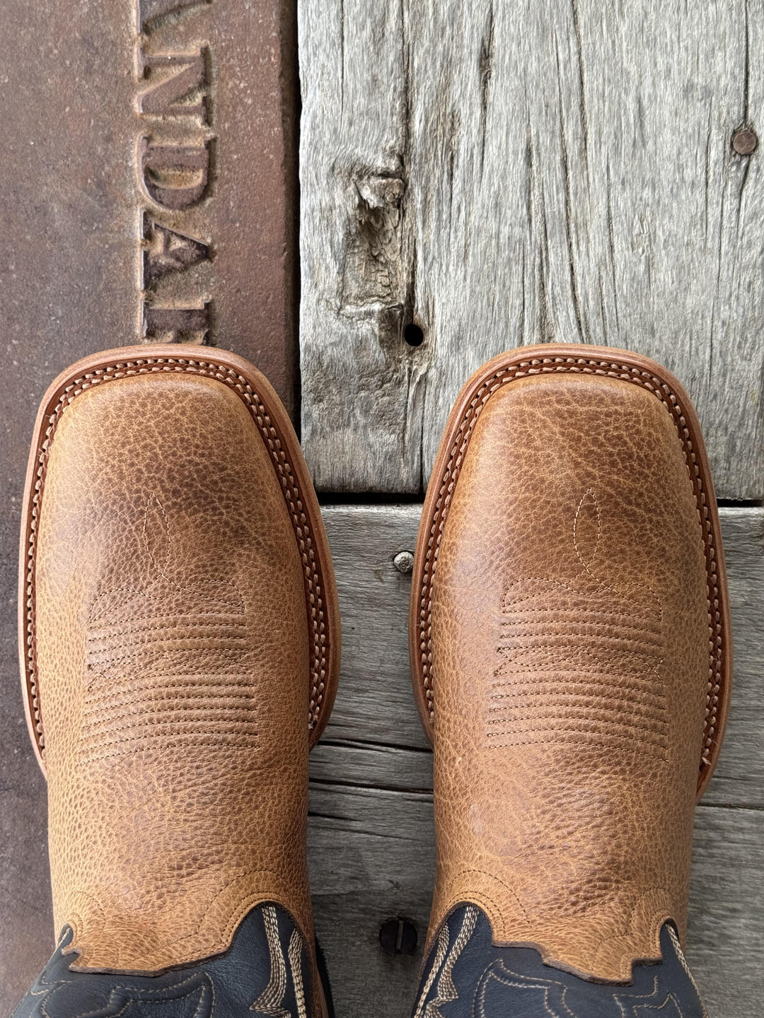 Tecovas | The Doc Boot Tan | Toe View
