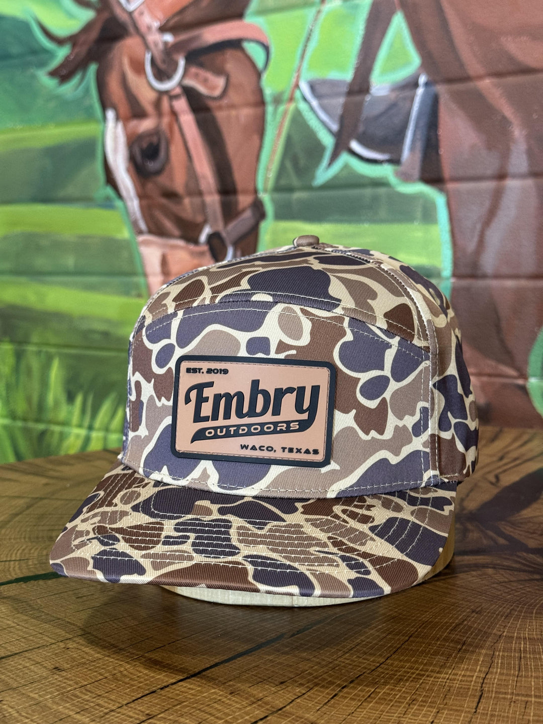 Embry Outdoors | Duck Camo 6 Panel "Retro" Trucker Cap