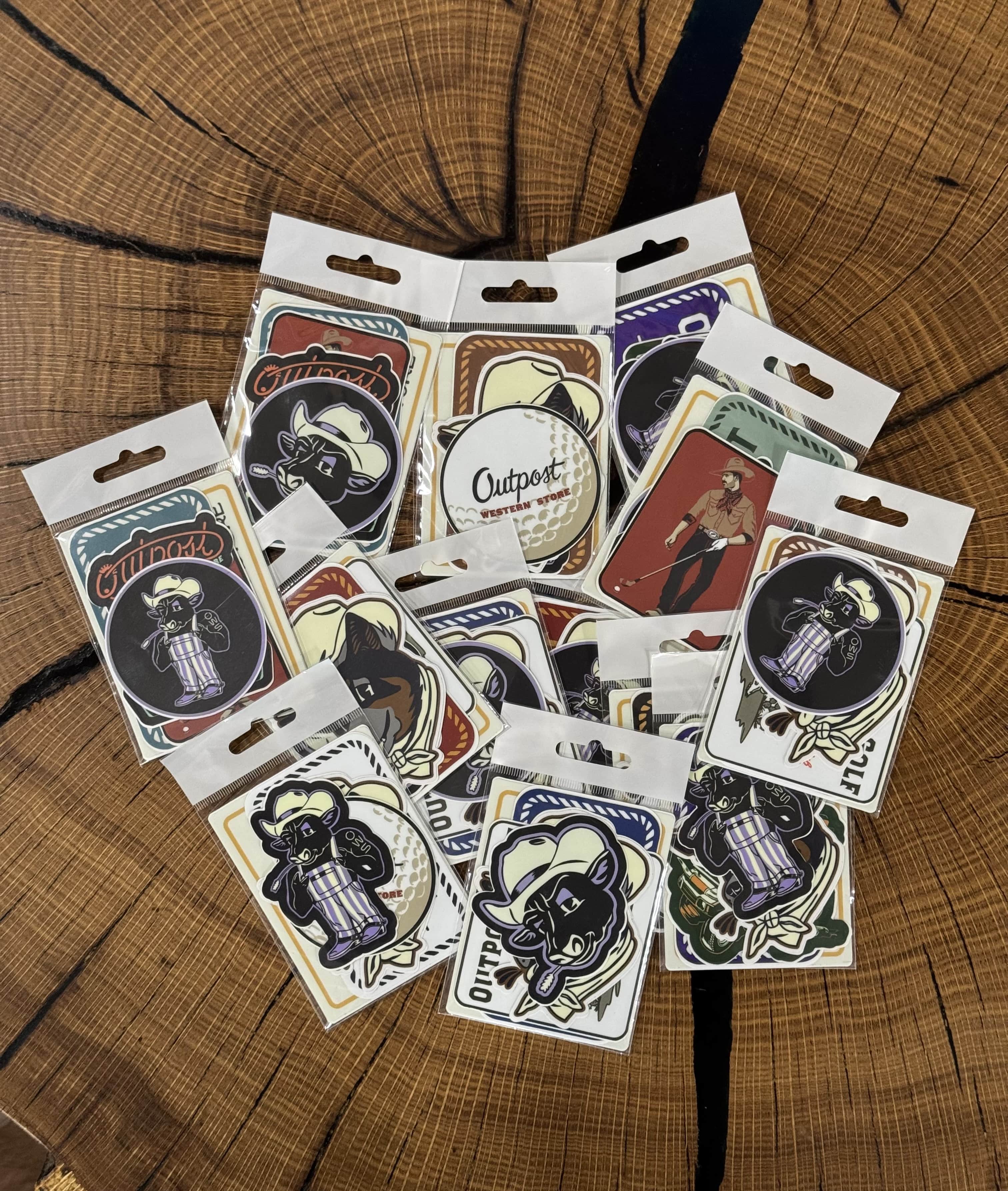 Outpost | Original Assorted Sticker 5-Pack – Outpost Western Store