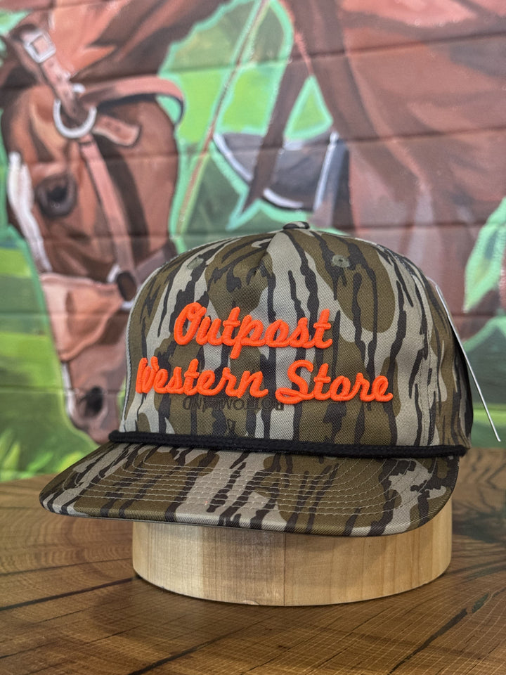 Outpost Script Richardson 256 Camo Rope Cap | Mossy Oak