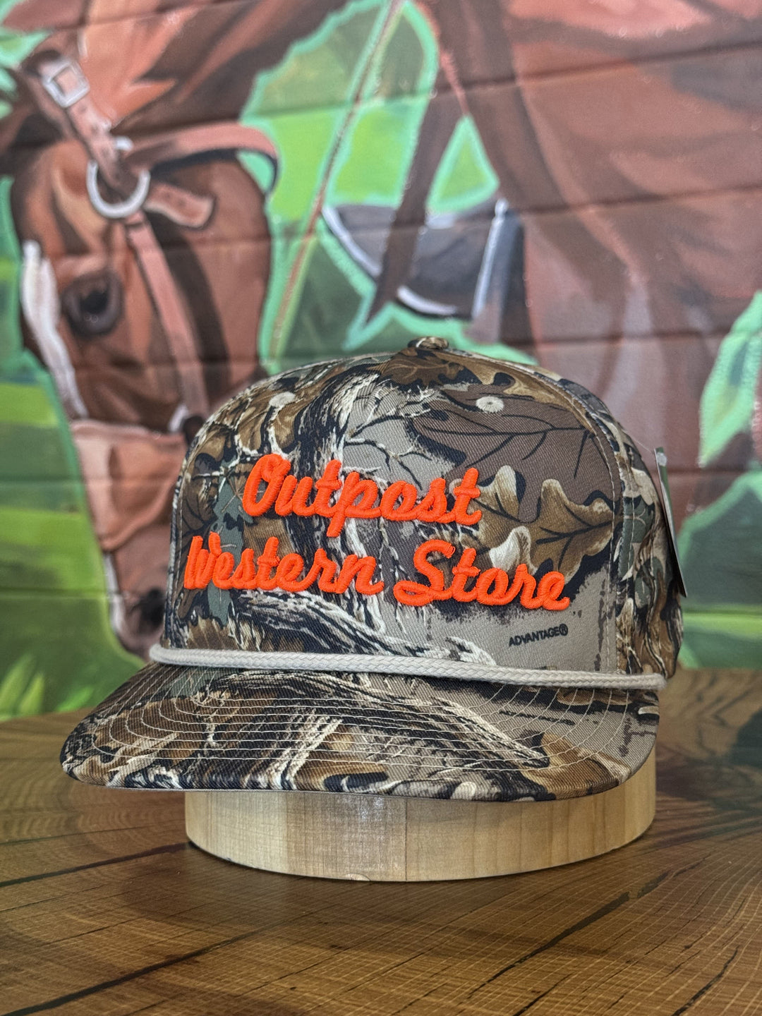 Outpost Script Richardson 256 Camo Rope Cap | Realtree