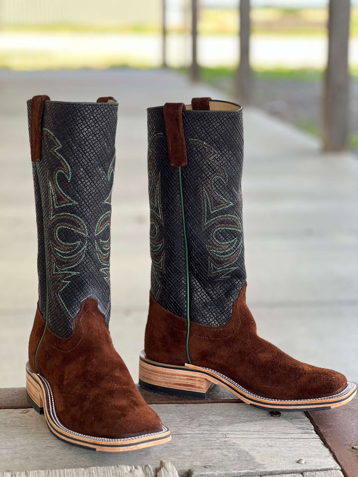 Olathe Boot Co. | Raiz Waxy Kudu Stovepipe Boot 