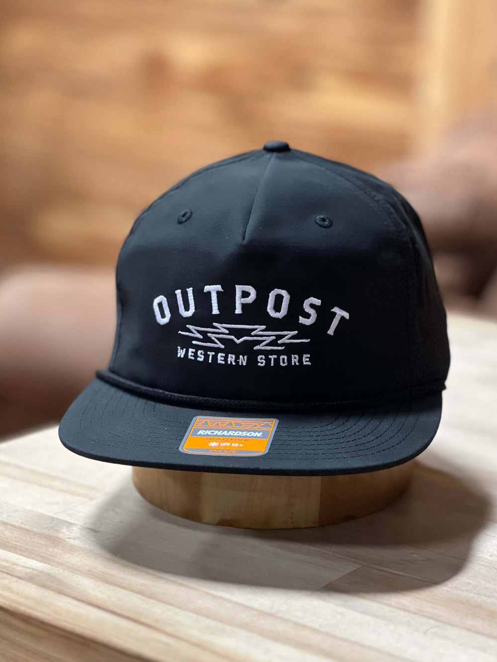 Outpost Sunrise Richardson Rope Cap | Black