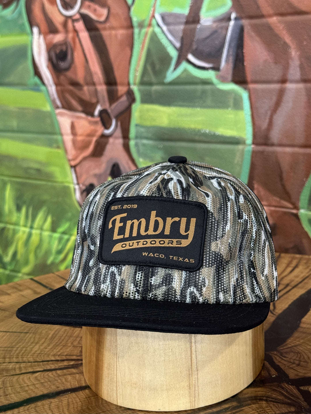 Embry Outdoors | Full Mesh Retro Ranch Camo Cap