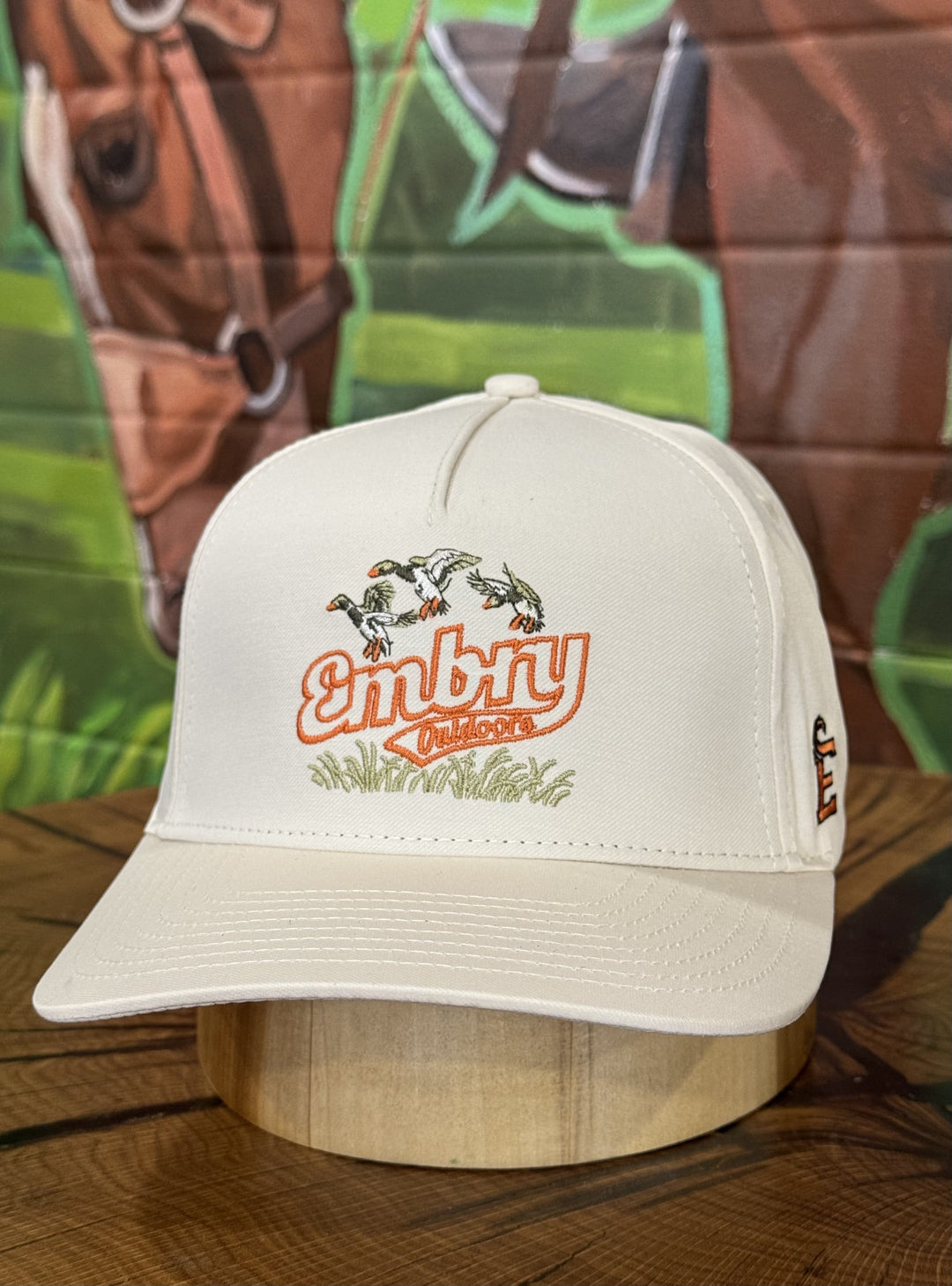 Embry Outdoors | Cream Trio Cap