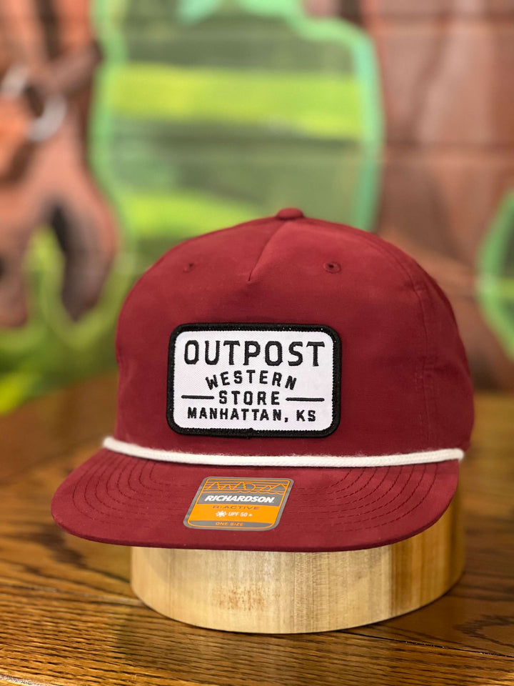 Outpost Richardson Rope Cap | Cardinal