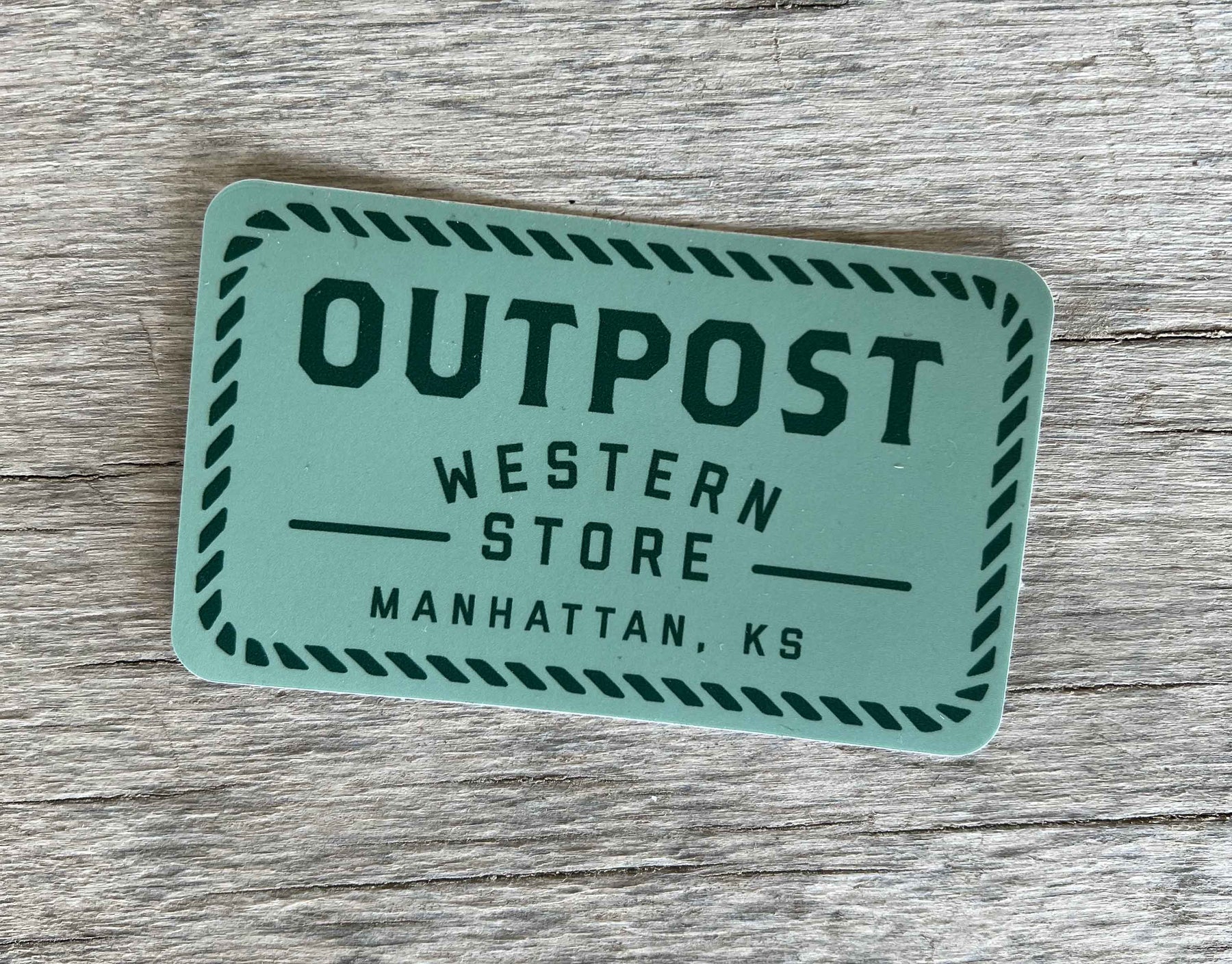 Outpost | Logo Sticker – Outpost Western Store