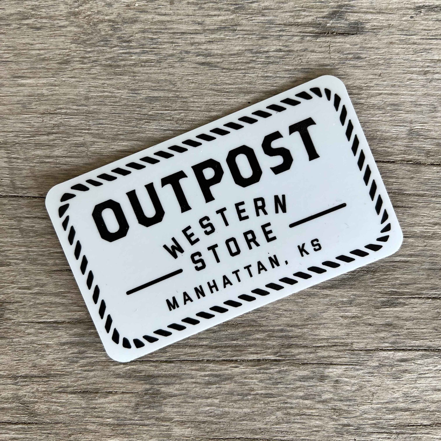 Outpost | Logo Sticker – Outpost Western Store