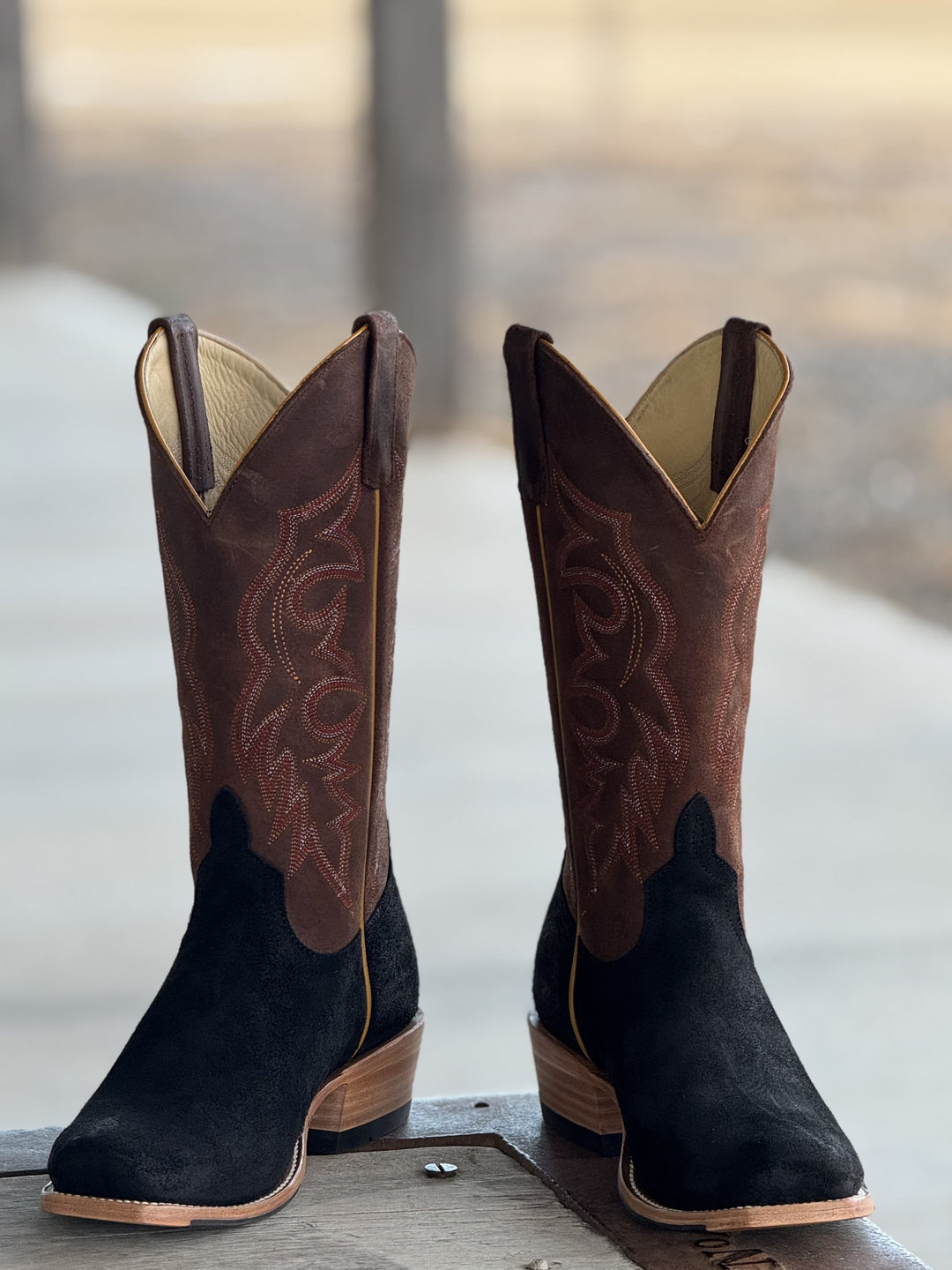 Horse Power Top Hand  | Black Oil Tan (Reversed) Boot
