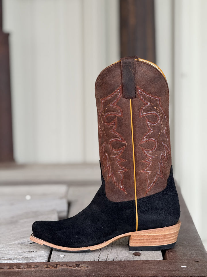 Horse Power Top Hand  | Black Oil Tan (Reversed) Boot | Side View