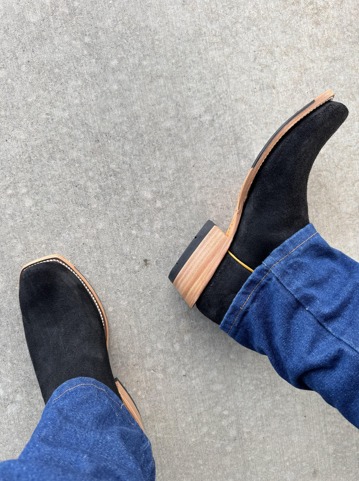 Horse Power Top Hand  | Black Oil Tan (Reversed) Boot