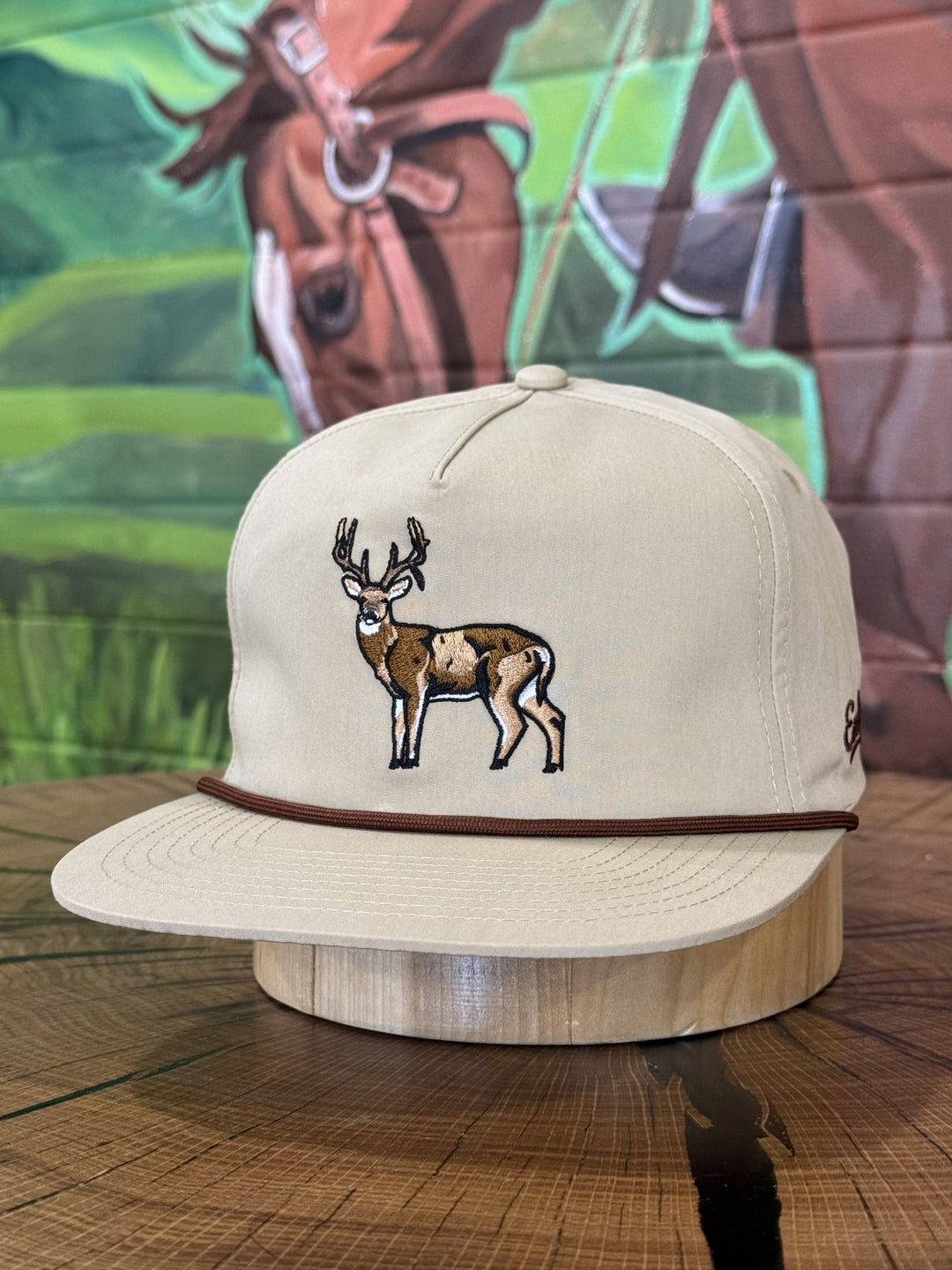 Embry Outdoors | Tan Buck Rope Cap