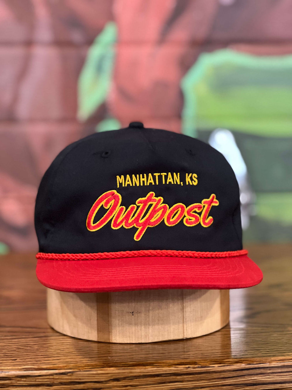 Outpost Marty Ball Rope Cap | Red/Black