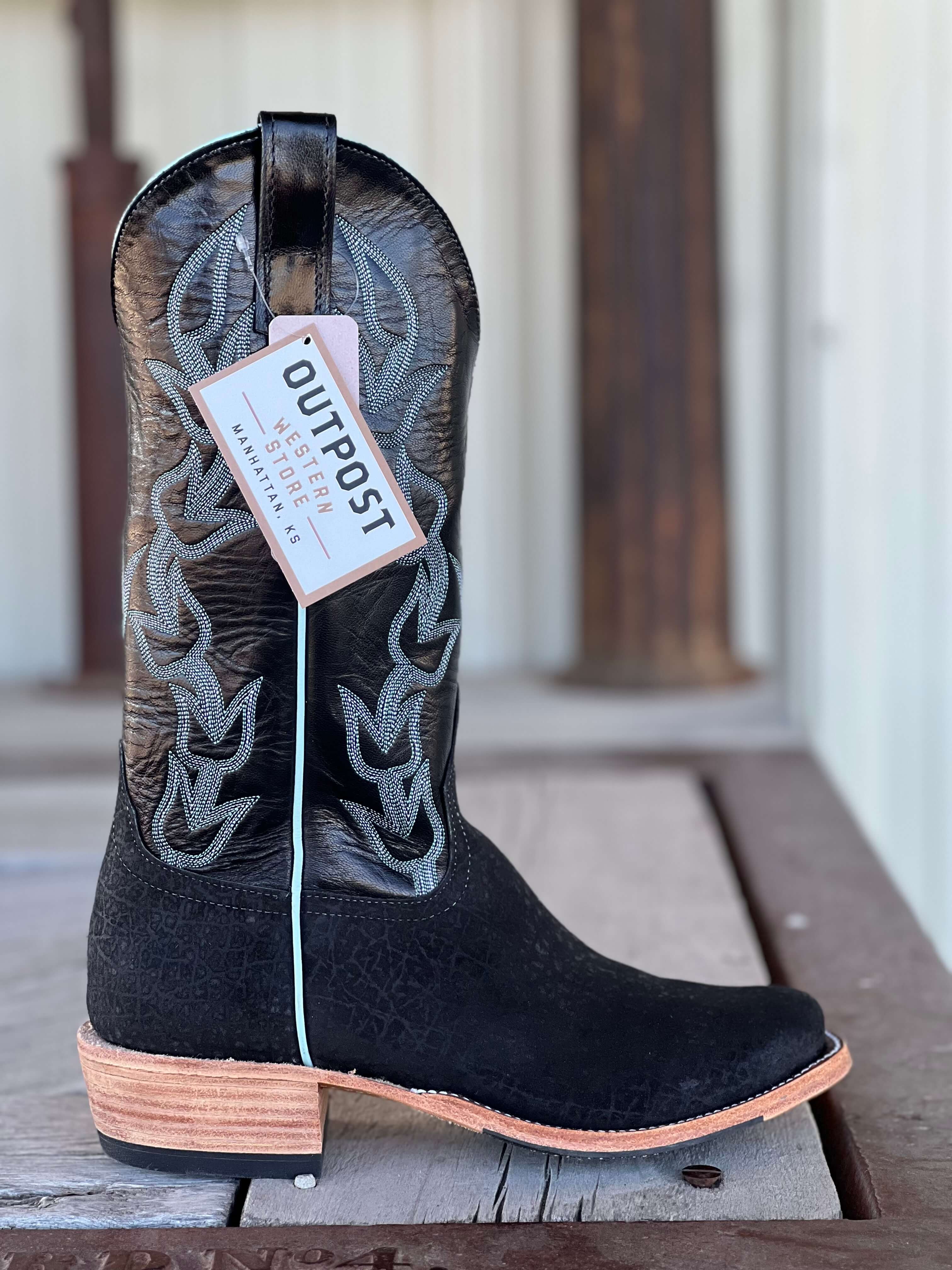 Anderson Bean | Black Hungry Hippo Boot – Outpost Western Store