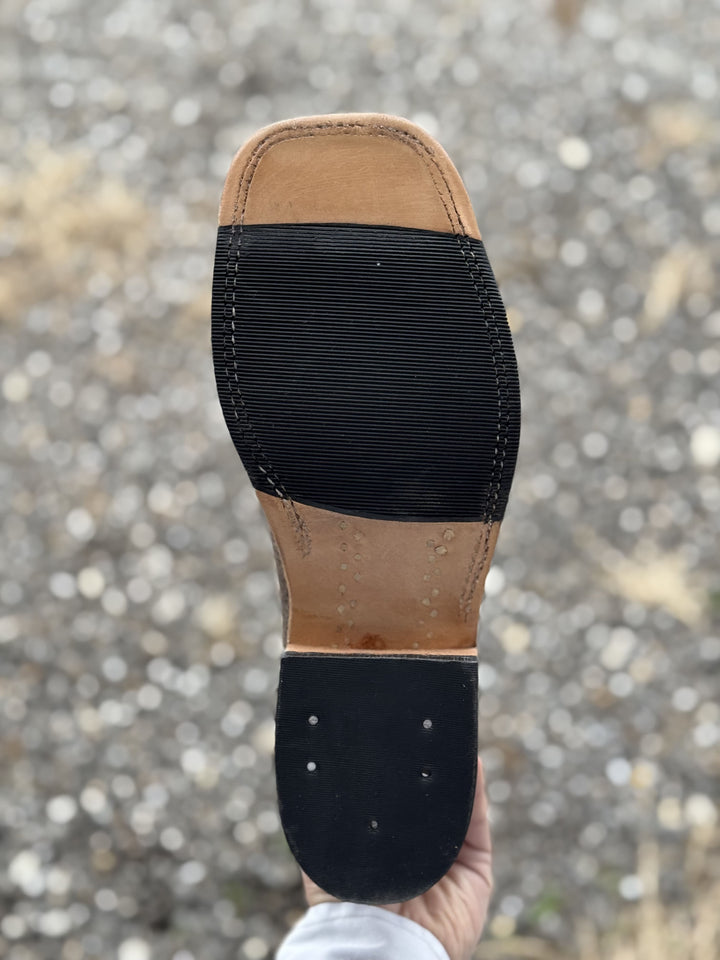 Olathe Boot Co. | Charcoal Boar Tall Top Boot | Hybrid Sole